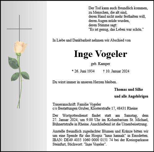 Inge Vogeler