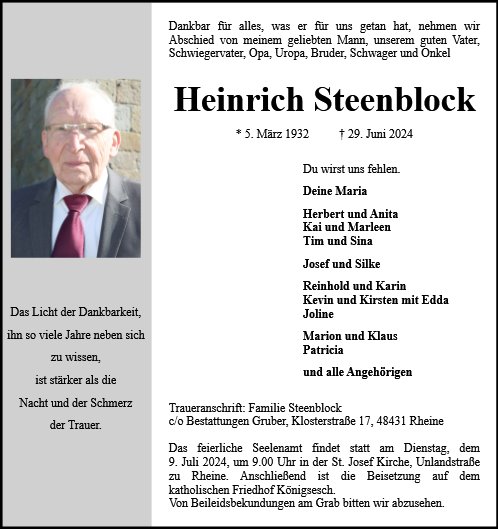 Heinz Steenblock