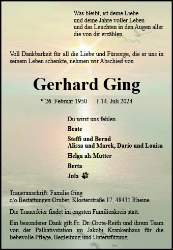 Gerhard Ging