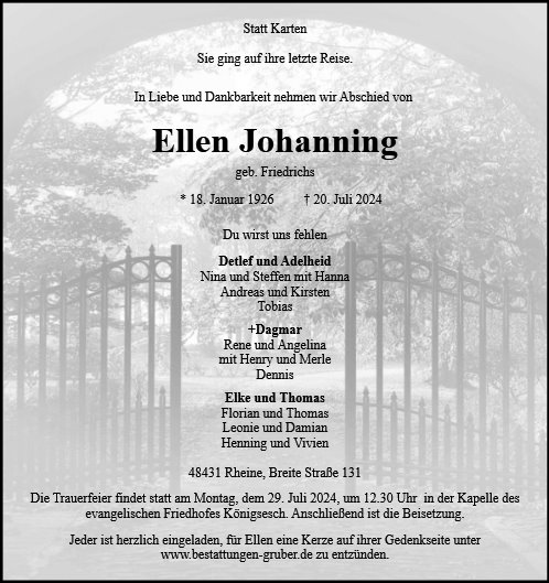 Ellen Johanning