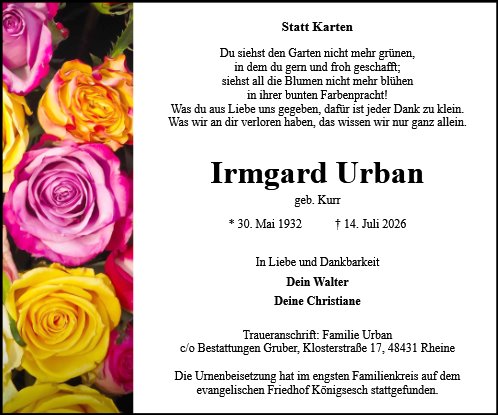 Irmgard Urban
