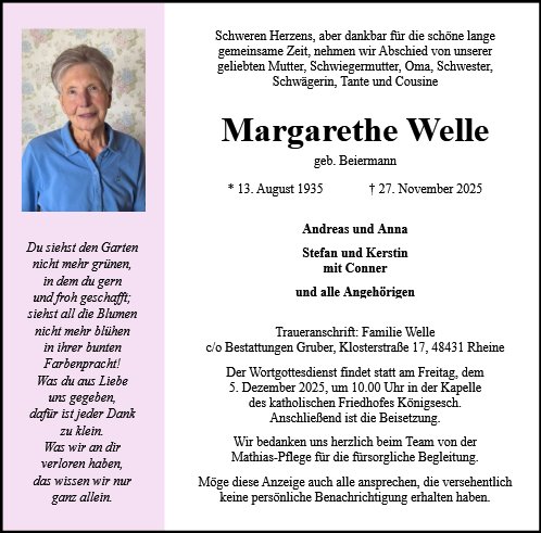 Margarethe Welle