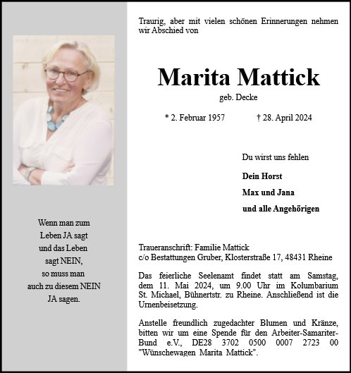 Marita Mattick