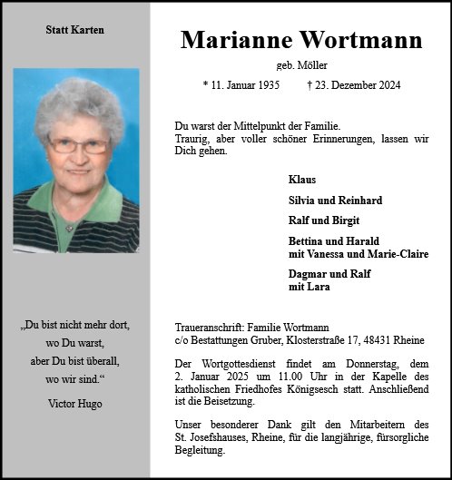 Marianne Wortmann