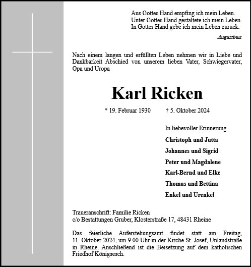 Karl Ricken