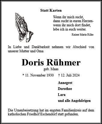 Doris Rühmer