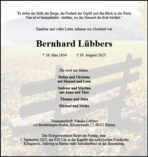 Bernhard Lübbers