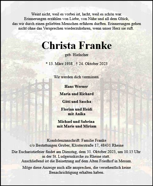 Christa Franke