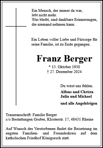 Franz Berger