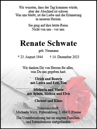 Renate Schwate