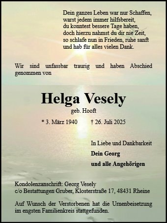 Helga Vesely
