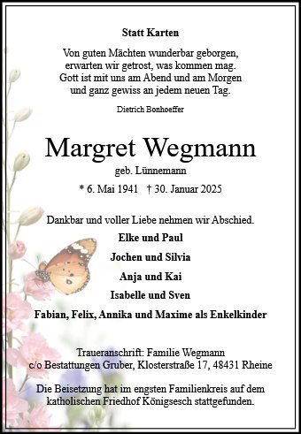 Margret Wegmann