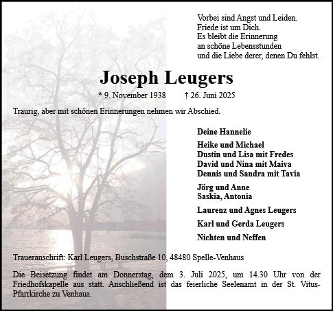 Joseph Leugers