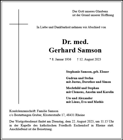 Gerhard Samson