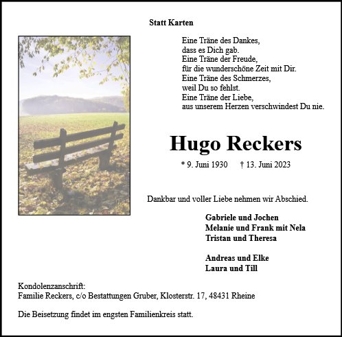 Hugo Reckers