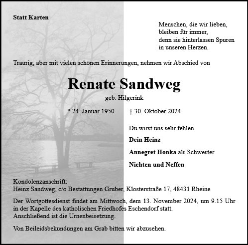 Renate Sandweg