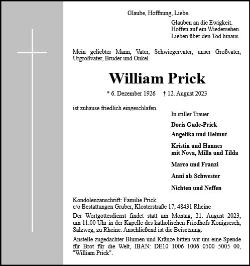 William Prick