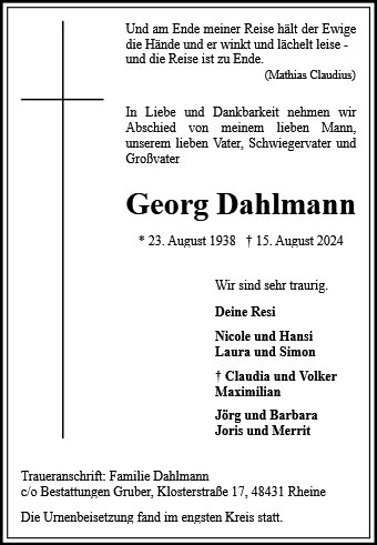 Georg Dahlmann