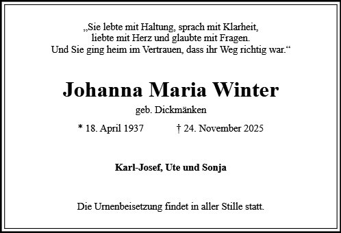 Maria Winter