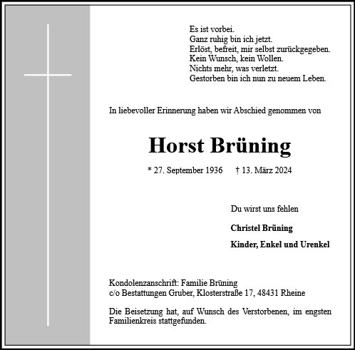 Horst Brüning