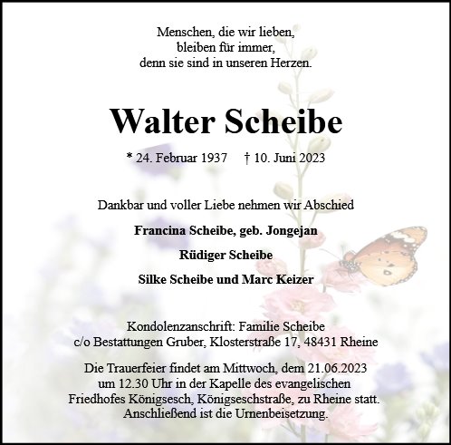 Walter Scheibe