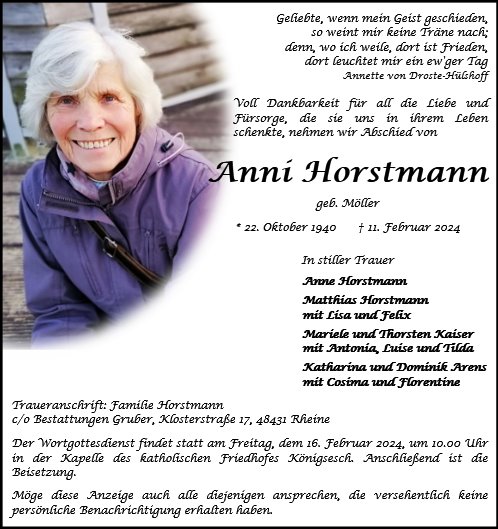 Anni Horstmann