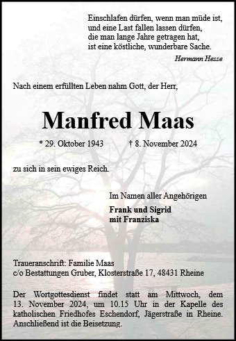 Manfred Maas