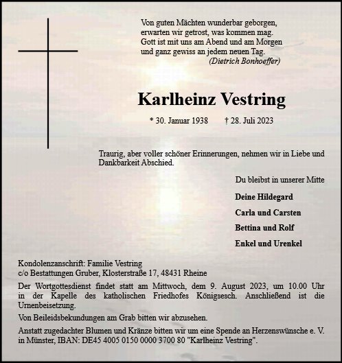 Karlheinz Vestring