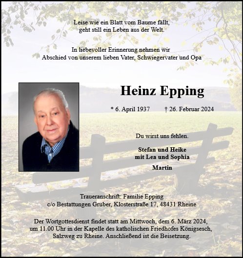 Heinz Epping
