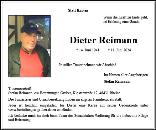 Dieter Reimann