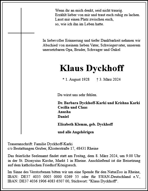 Klaus Dyckhoff