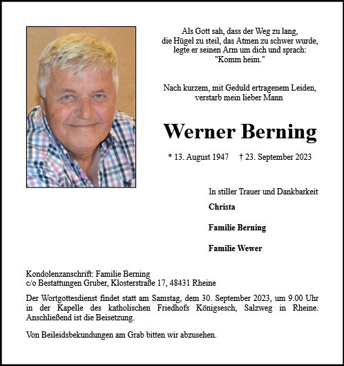 Werner Berning