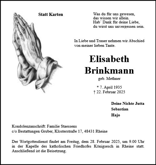 Elisabeth Brinkmann