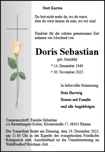 Doris Sebastian