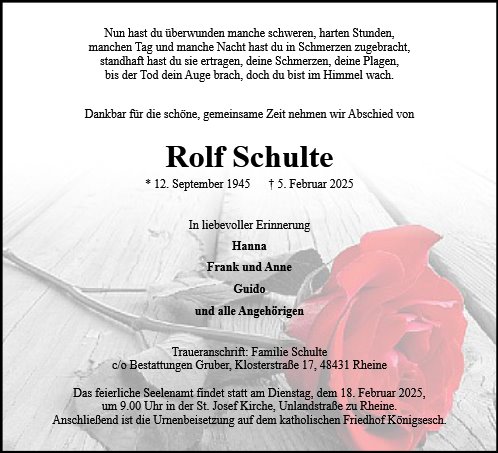 Rolf Schulte