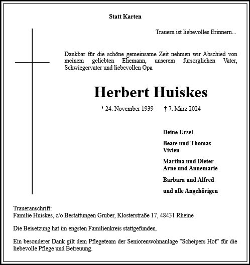 Herbert Huiskes
