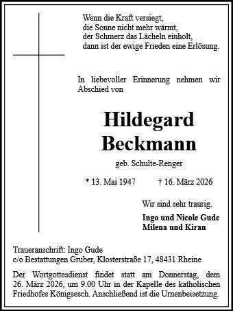 Hildegard Beckmann