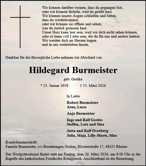 Hildegard Burmeister