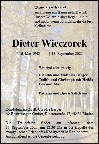 Dieter Wieczorek