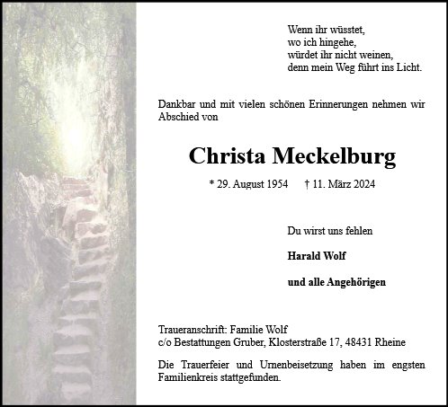 Christa Meckelburg