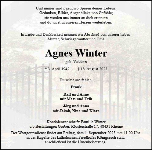 Agnes Winter