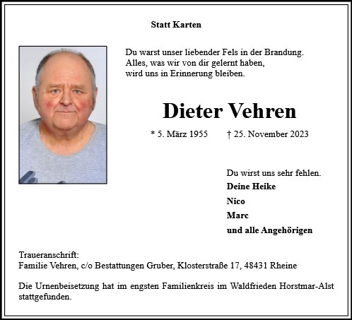 Dieter Vehren
