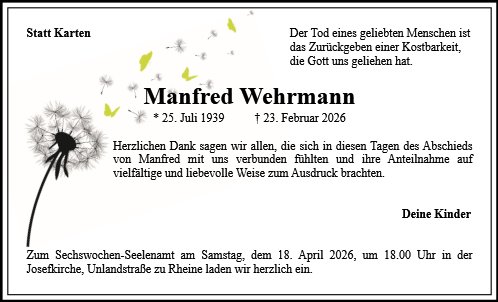 Manfred Wehrmann