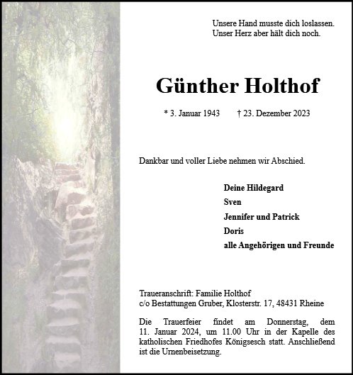 Günther Holthof