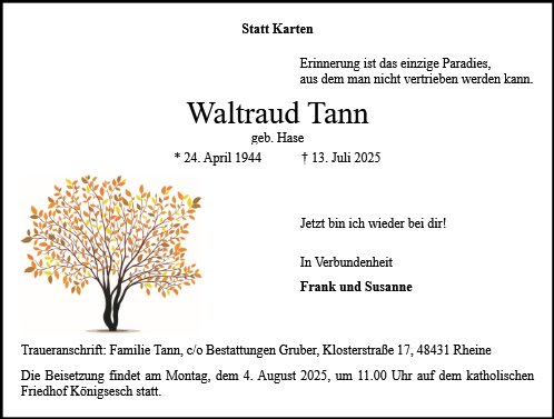 Waltraud Tann