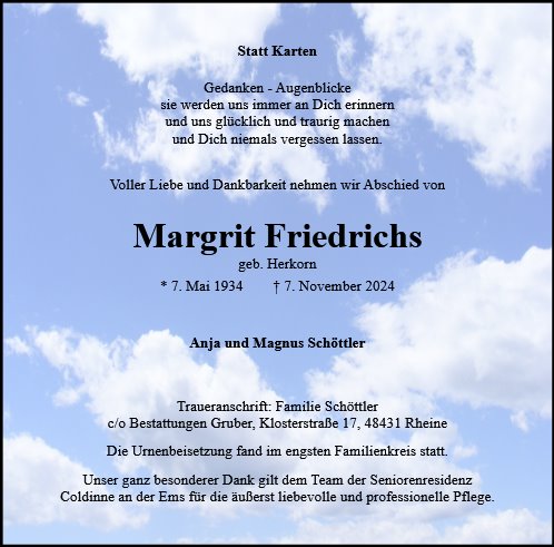 Margrit Friedrichs