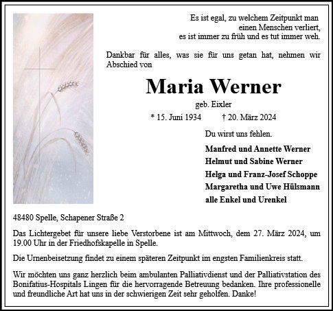 Maria Werner
