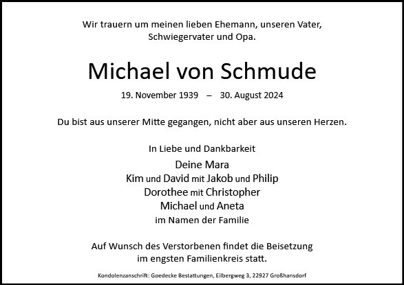 Michael von Schmude