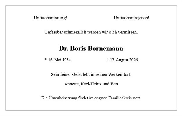 Boris Bornemann