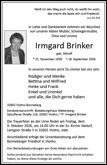 Irmgard Brinker